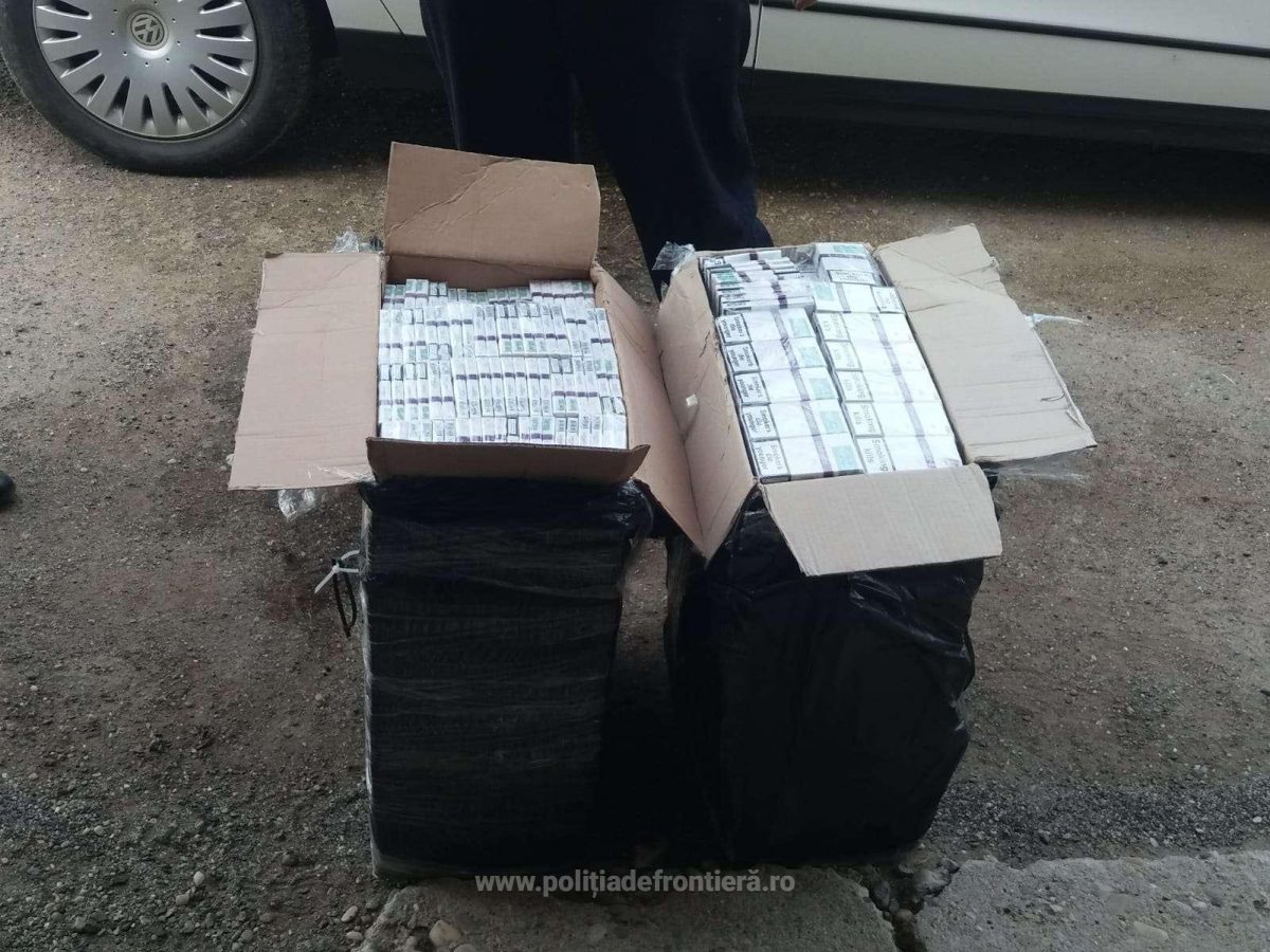 Contrabandă cu drona la frontiera cu Ucraina