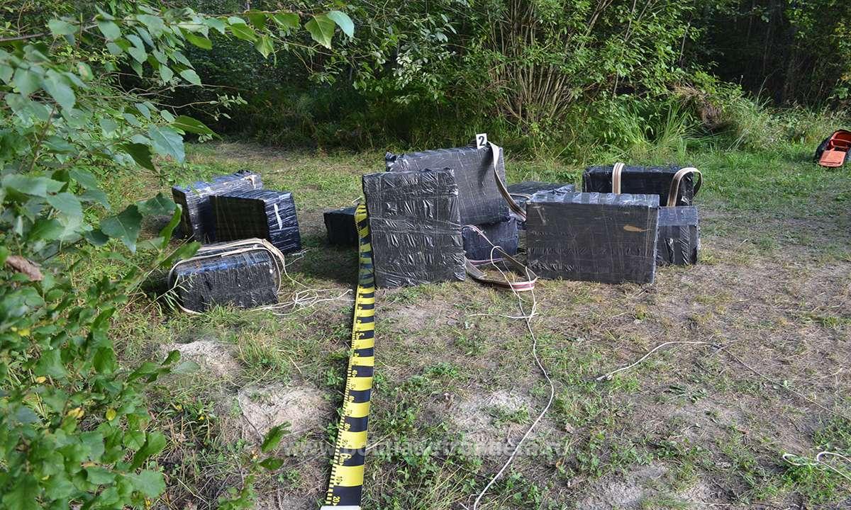 Contrabandă cu drona la frontiera de nord