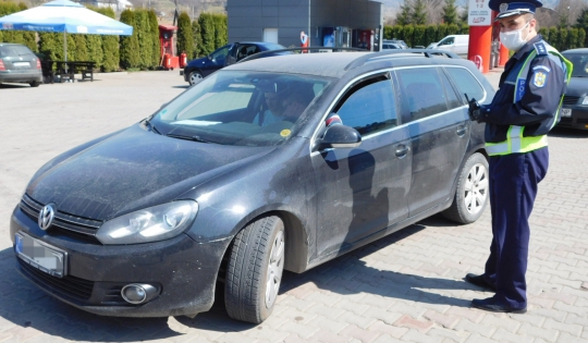 Controale efectuate de polițiștii din Bistrița-Năsăud, în contextul prevenirii răspândirii COVID-19