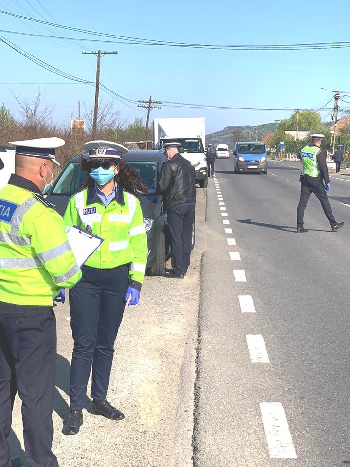 Forţele de ordine continuă acţiunile de prevenire şi limitare a infectării cu virusul COVID-19 în Maramureș