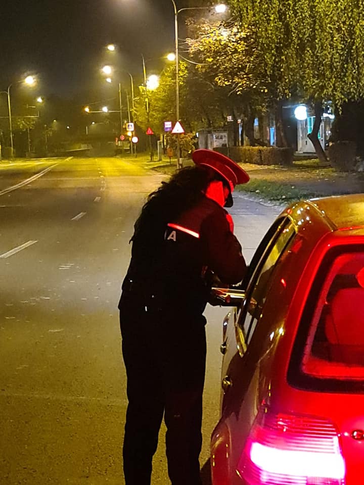Controale efectuate de polițiștii sătmăreni