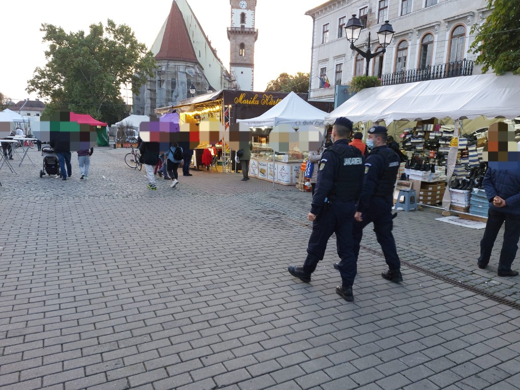 27 de sancțiuni contravenționale în valoare de 6.650 de lei pentru nerespectarea măsurilor de protecție individuală