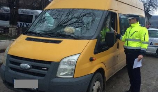 Acțiune pentru siguranța călătorilor, desfășurată de polițiștii clujeni