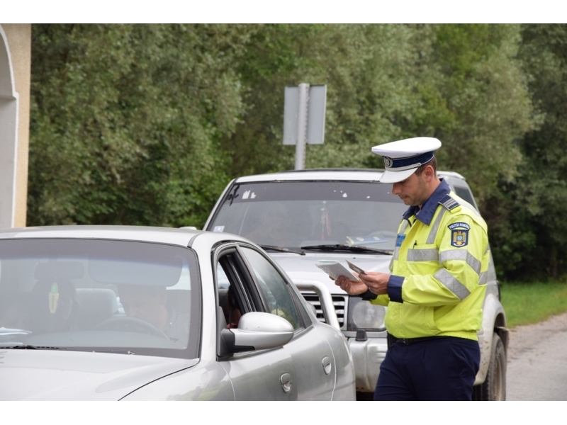 Controale în trafic în județul Bistrița-Năsăud