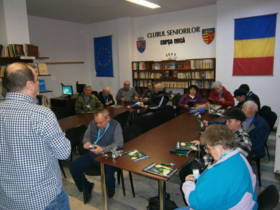 Copșa Mică: Curs de utilizare a calculatorului pentru vârstnici