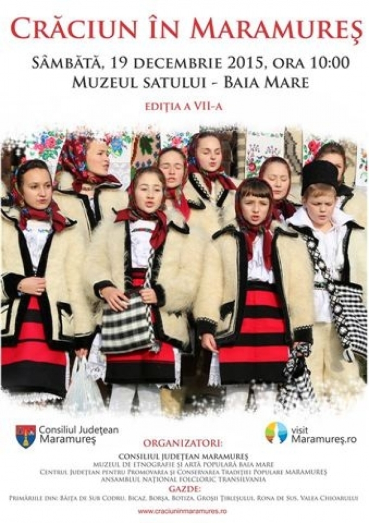 La ediţia a şaptea a „Crăciunului în Maramureş” – şapte primării vor fi gazde