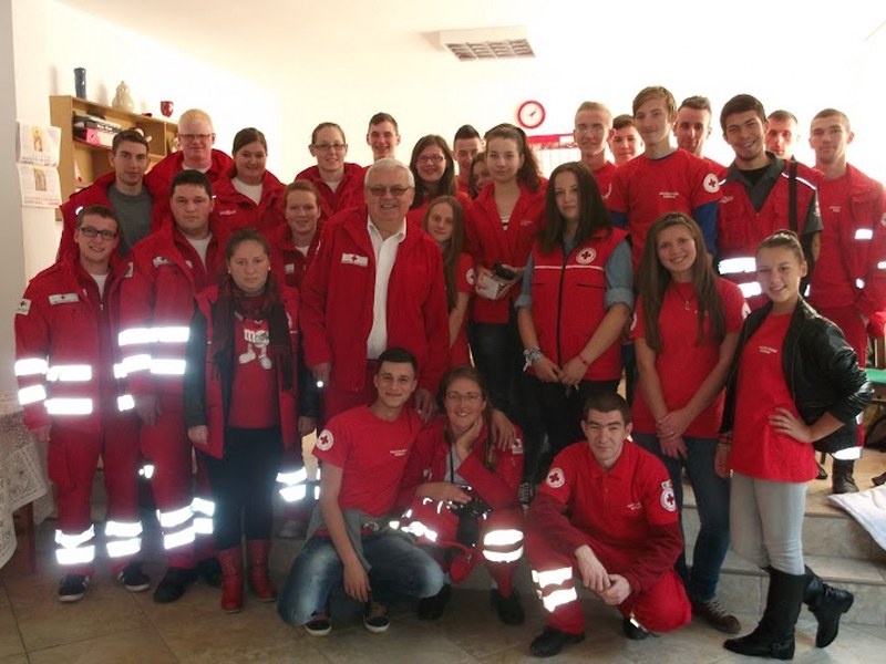 Crucea Roșie Beclean a primit vizita colegilor din Scharding- Austria (Galerie FOTO)