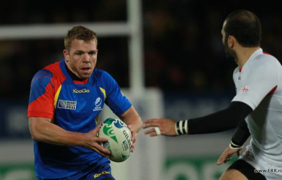 Rugbystul băimărean Csaba Gal va face angajarea la meciul de baschet „U” Mobitelco Cluj – SCM U Craiova