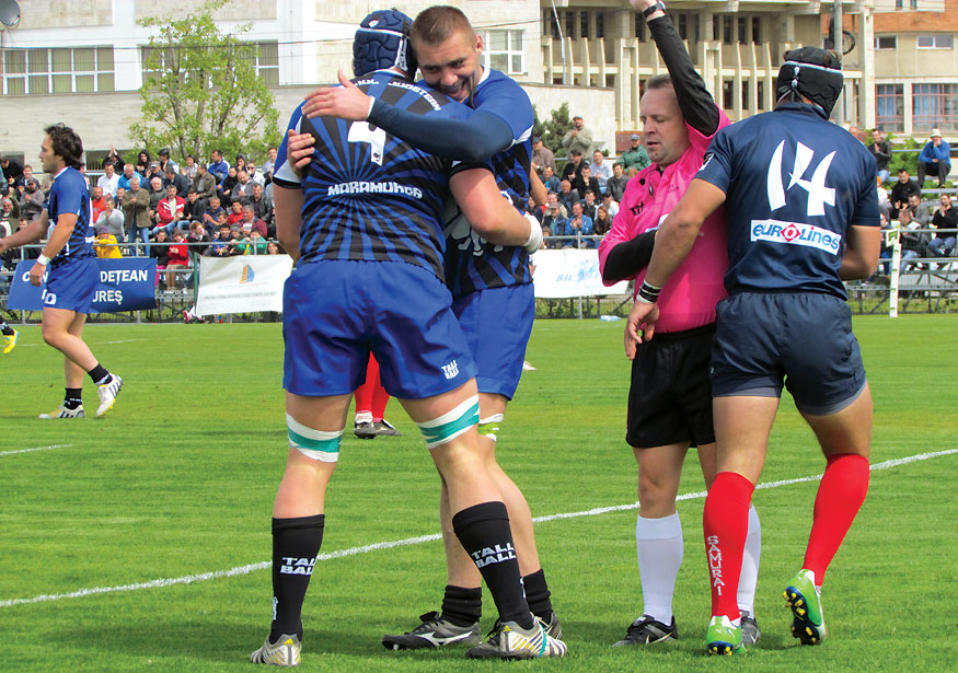 SuperLiga de rugby: CSM Știința Baia Mare – CSM Olimpia București 20-14 (10-11)