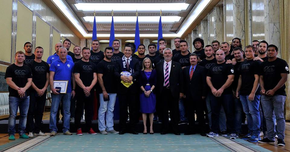 Campionii de la CSM Știința Baia Mare, felicitaţi de premierul Victor Ponta