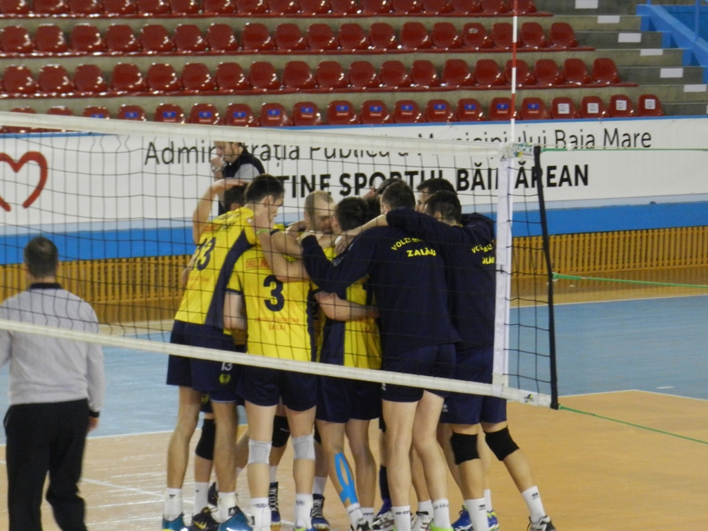 Volei: Știința Explorări – CSVM Zalău 0-3, în derby-ul etapei a 10-a
