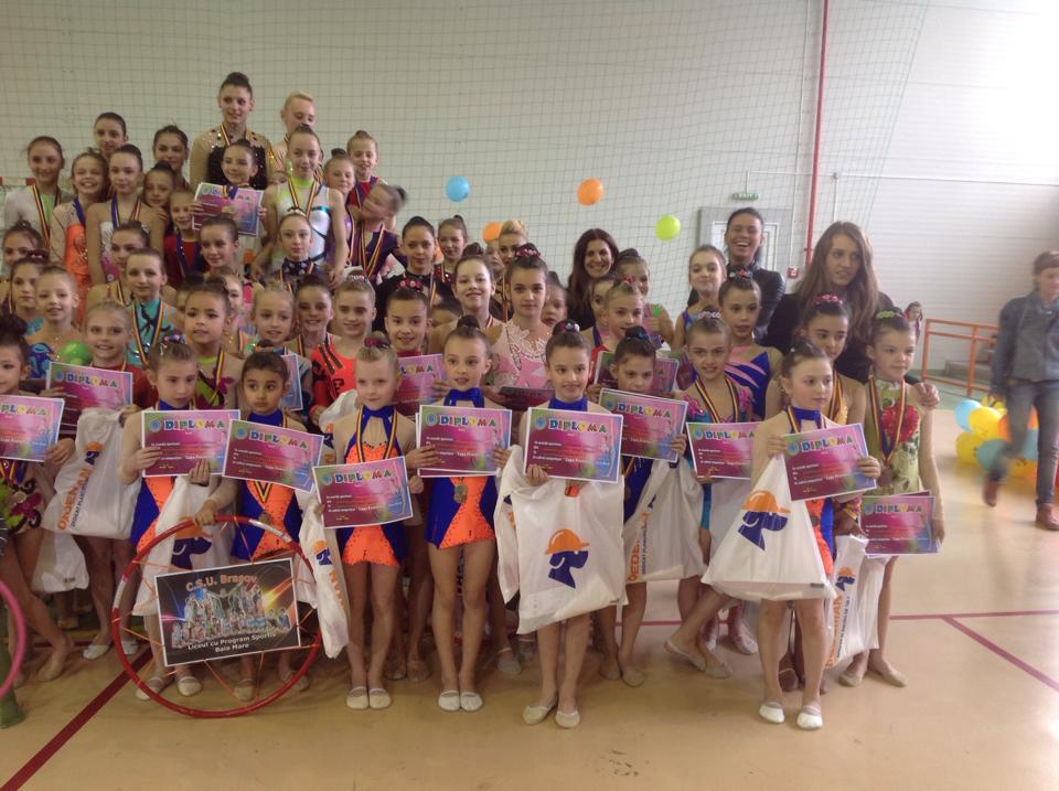 Rezultatele ediției a IV-a a „Cupei Prietenia” la gimnastică ritmică, organizată de LPS Baia Mare