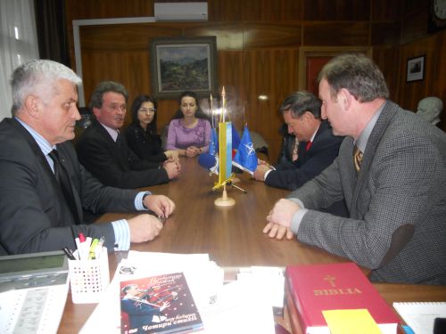 Delegație ucraineană, în vizită la Prefectura Maramureș