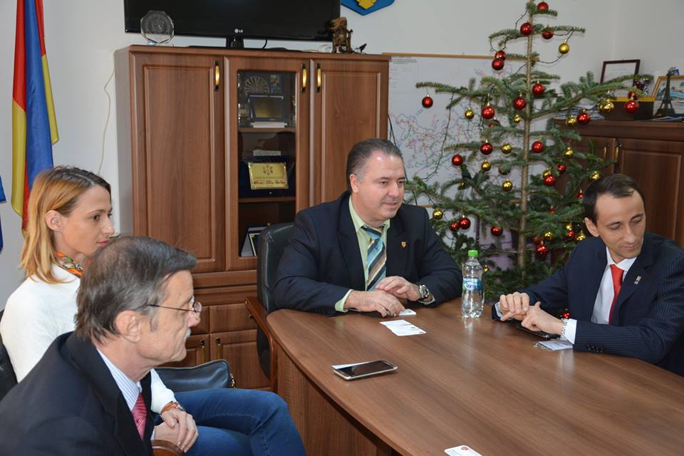Delegație a Comitetul Olimpic și Sportiv Român, în vizită la Consiliul Județean Cluj