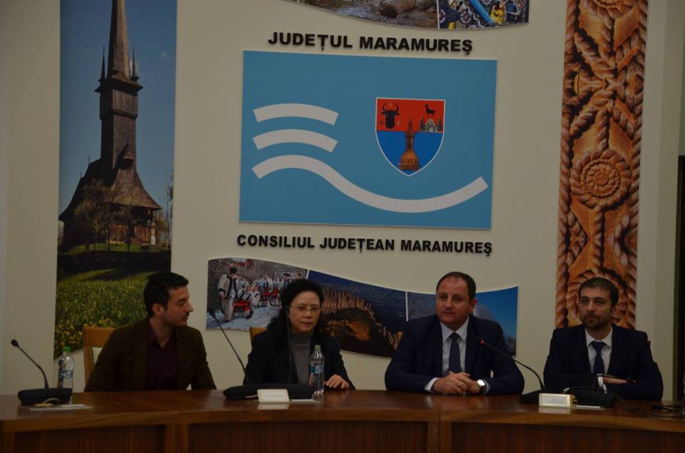 Delegație economică din China, în vizită în Maramureș