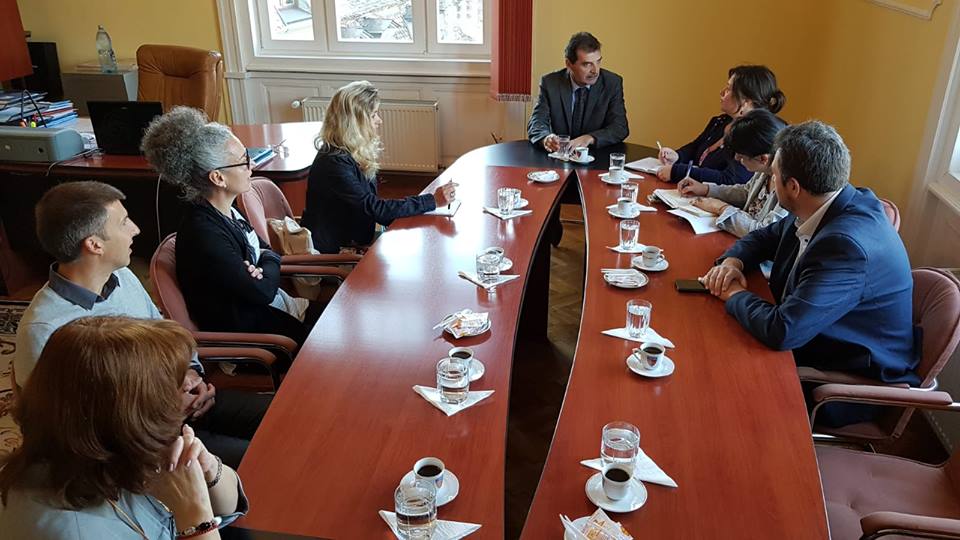 Delegație franceză, în vizită la Consiliul Județean Sibiu