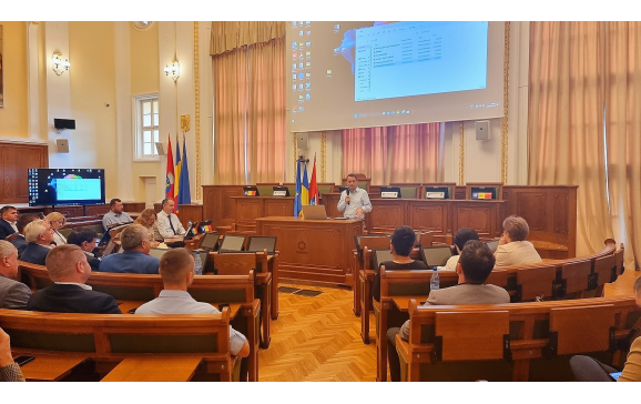 O delegație din Republica Moldova, în vizită la Primăria Oradea