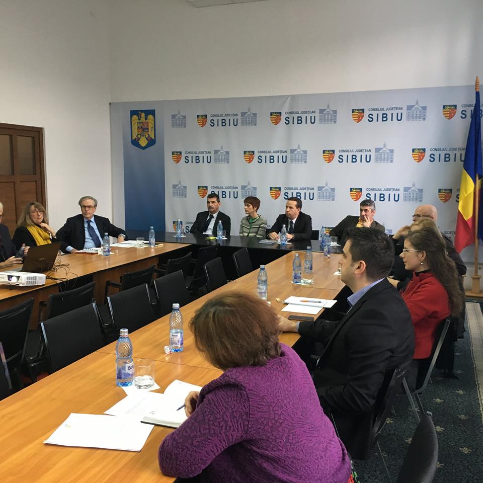 Delegație din Olanda, în vizită la Consiliul Județean Sibiu