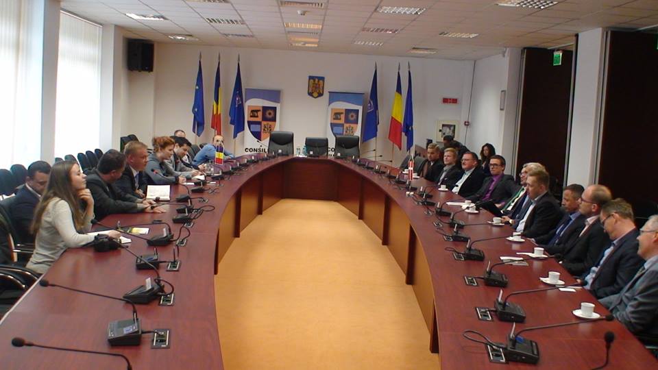Delegaţie daneză din domeniul agricol la Consiliul Judeţean Cluj