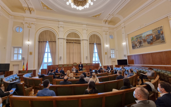 Delegație româno-franceză, vizită de lucru în Oradea
