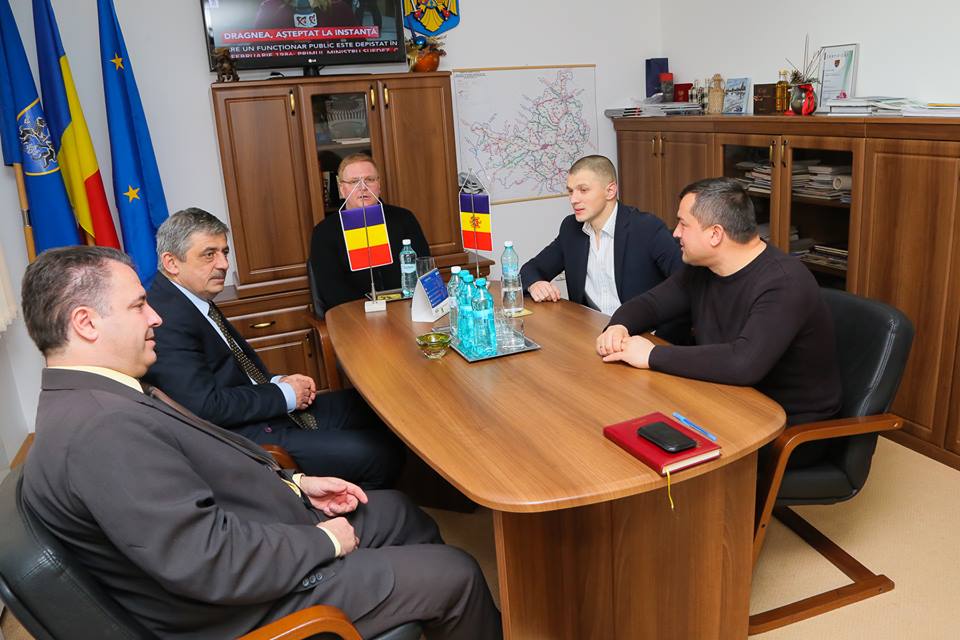 Delegaţie a Raionului Hînceşti –Republica Moldova, în vizită la Consiliul Judeţean Cluj