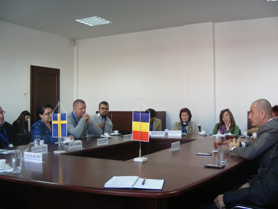 Delegaţie suedeză, în vizită la Consiliul Judeţean Cluj