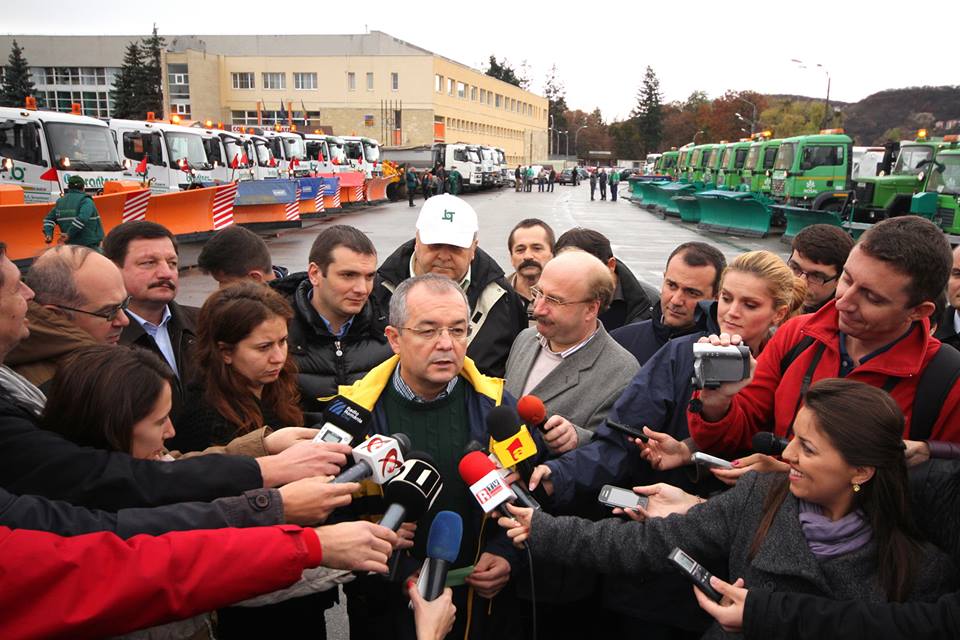 Informații despre programul de deszăpezire derulat de Primăria Cluj-Napoca