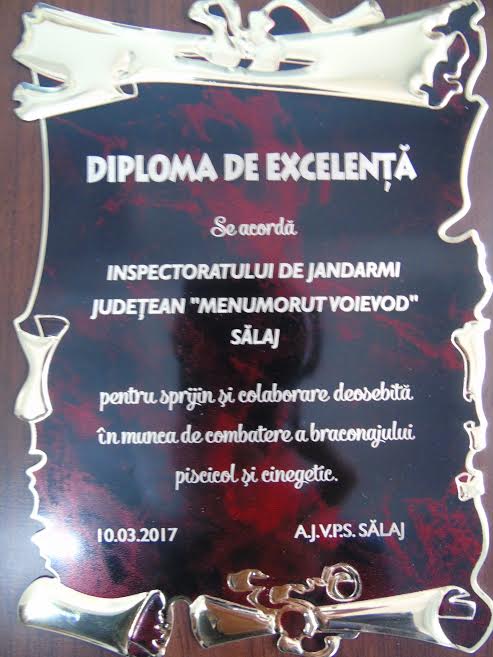Colaborare cu rezultate notabile între Jandarmeria Sălăjeană şi AJVPS Sălaj