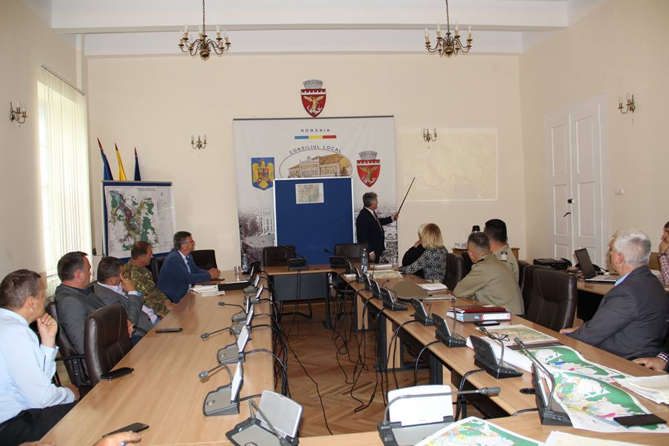 Discuții la Primăria Zalău, referitoare la construcția centurii ocolitoare a orașului