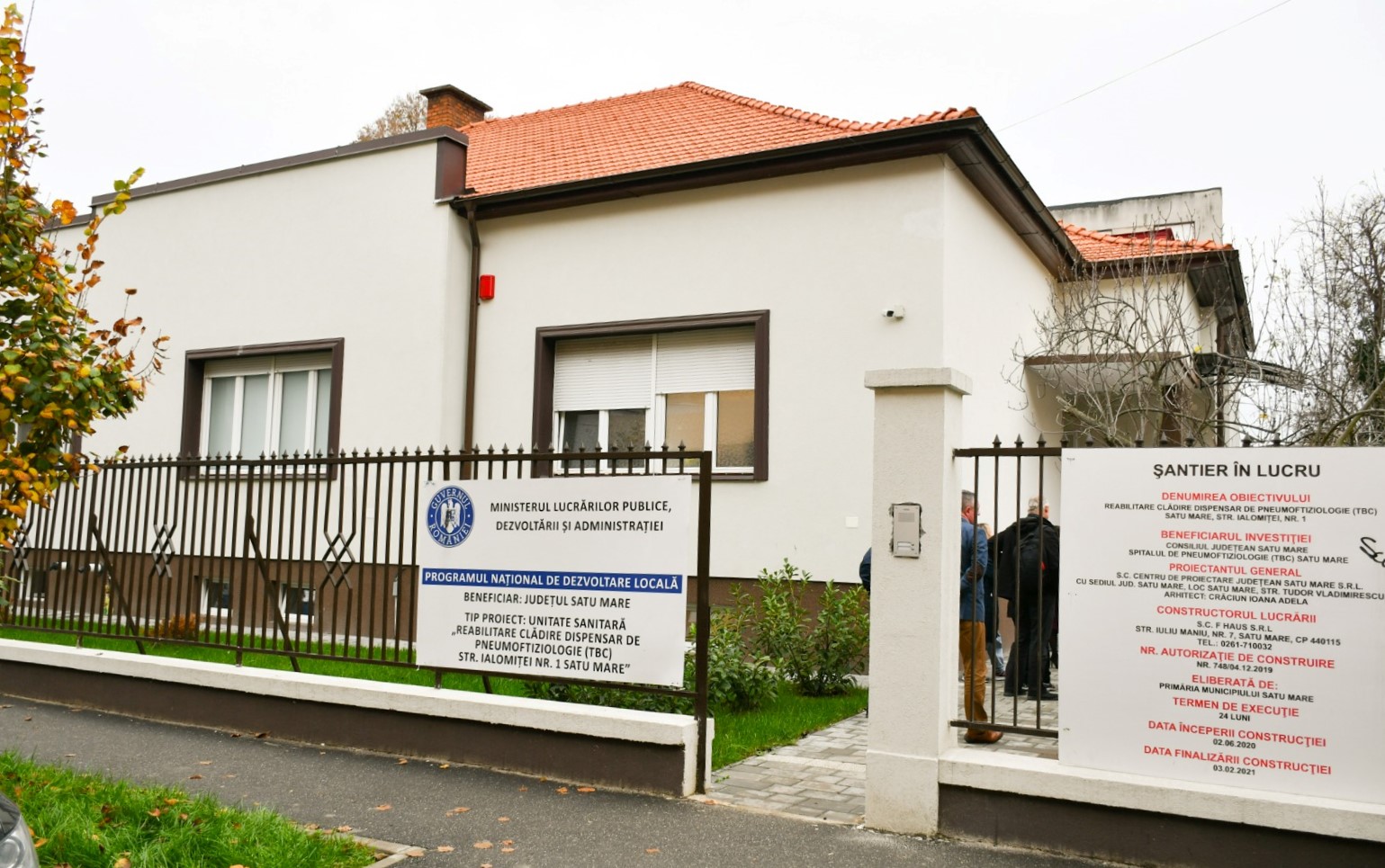 Dispensarul de Pneumoftiziologie (TBC) din Satu Mare a fost reabilitat