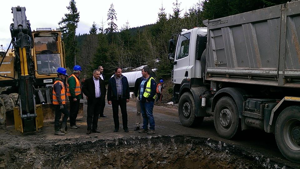 Maramureș: Prefectul Sebastian Lupuț a verificat modul în care decurg lucrările pe DN18