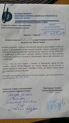 Încă un pas spre declararea localității Colibița ca stațiune turistică