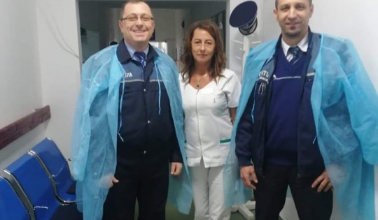 Polițiștii din Năsăud au donat sânge