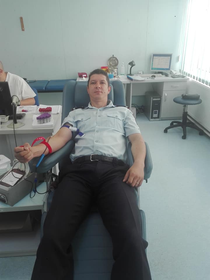 Pompierii băimăreni au donat sânge
