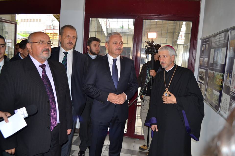 Liviu Dragnea, în vizită la Catedrala Martirilor şi Mărturisilor Secolului XX din Cluj Napoca