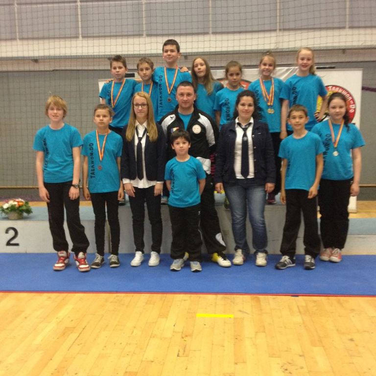 9 medalii pentru CS Stiinta-Dragonul la CN de Taekwon-do ITF pentru juniori 2 si juniori 3