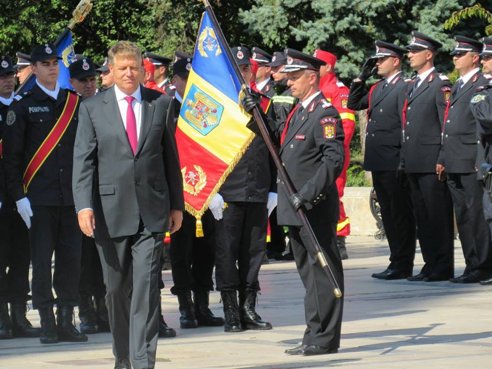 Moment unic pentru pompierii militari de la ISU Bistrița-Năsăud
