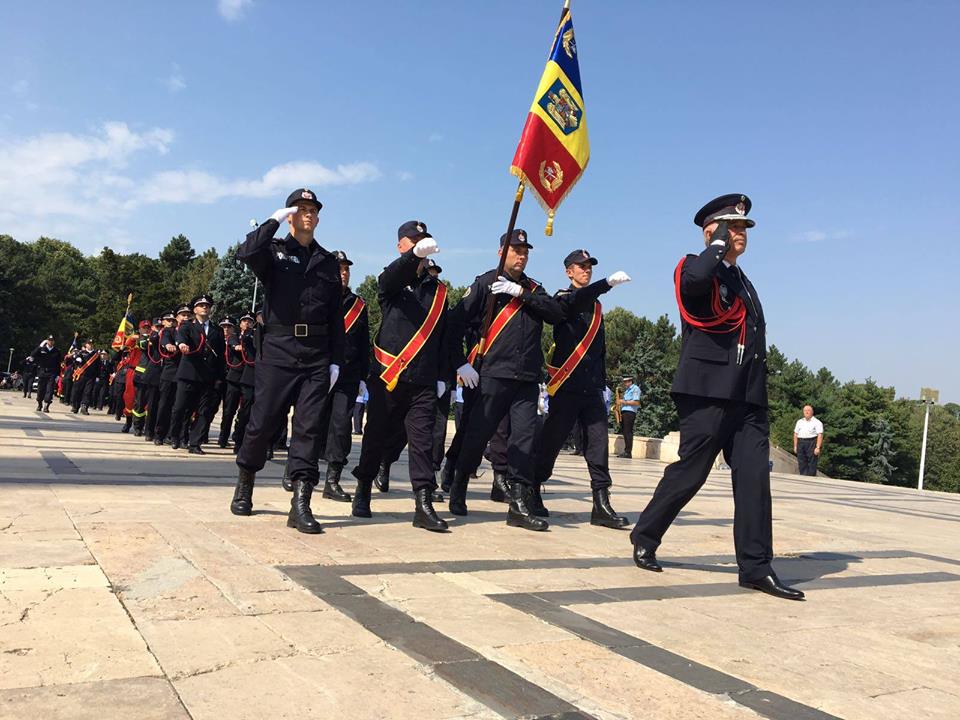 ISU Sălaj a primit Drapelul de Luptă de la președintele Klaus Iohannis