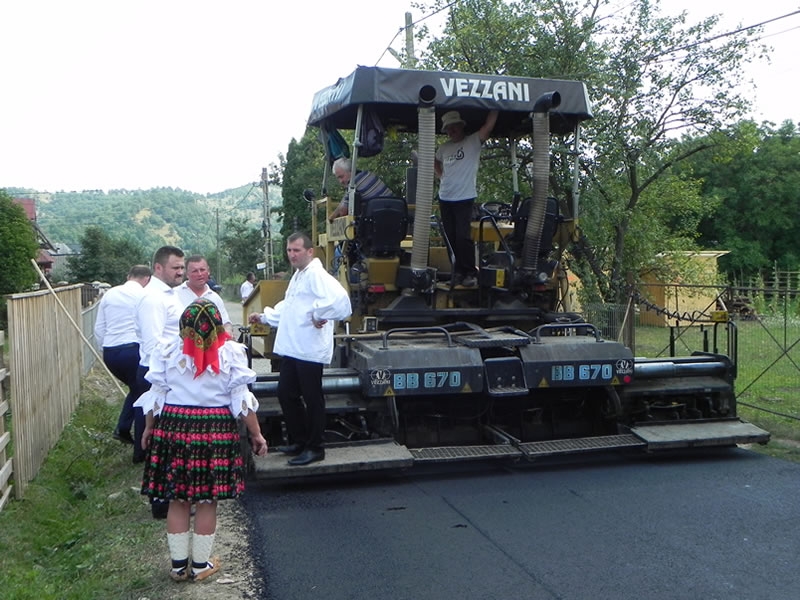 Preşedintele CJ Maramureș a verificat stadiul lucrărilor la DJ 109U Botiza – Băiuţ