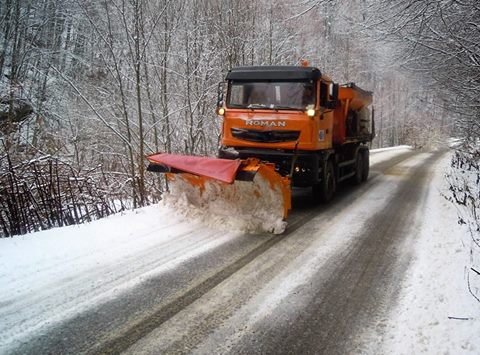 În judeţul Cluj circulaţia rutieră se desfăşoară normal
