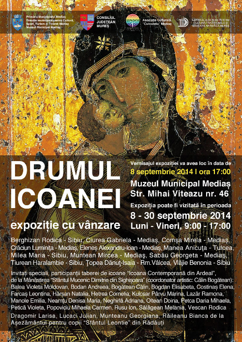 Expoziţia „Drumul Icoanei” la Muzeul Mediaş