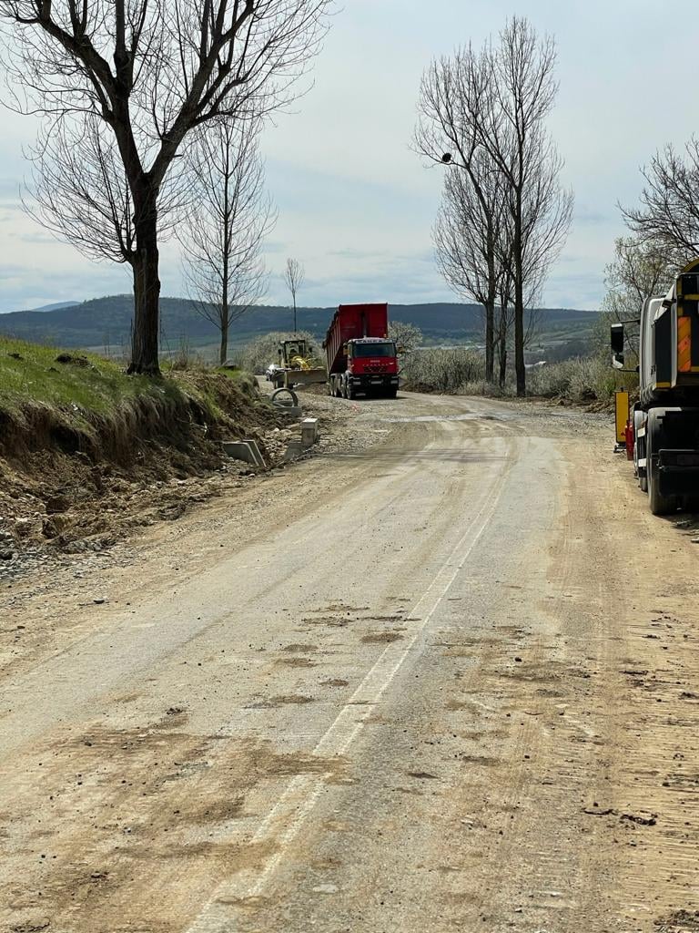 Drumuri în lucru în județul Sălaj