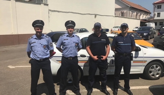 Echipe mixte de polițiști români și maghiari, în Bihor și în Ungaria