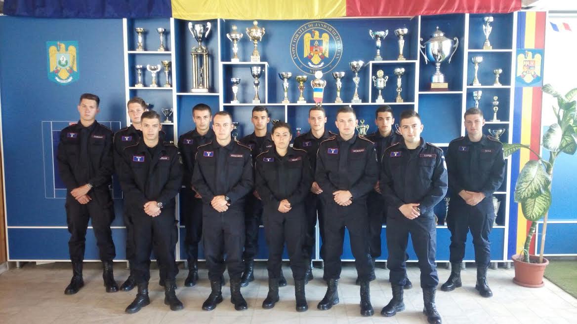 Elevi în practică la Inspectoratul de Jandarmi Judeţean Sălaj