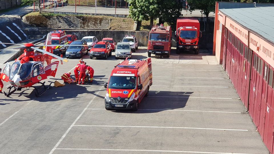 Elicopterul SMURD a intervenit în localitatea Leșmir