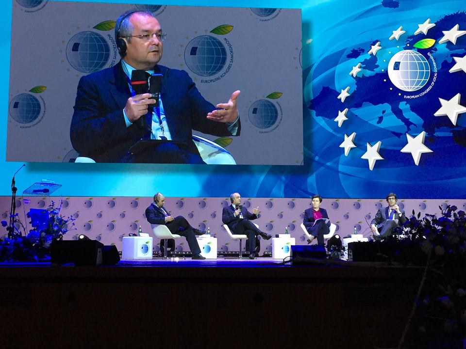 Emil Boc, prezent la Congresul European al Administraiilor Locale (Cracovia 2015)