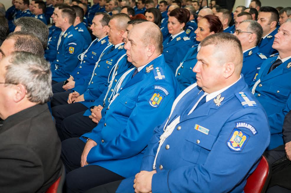 Azi s-a desfășurat evaluarea activităţii Inspectoratului de Jandarmi Judeţean Sălaj în anul 2016