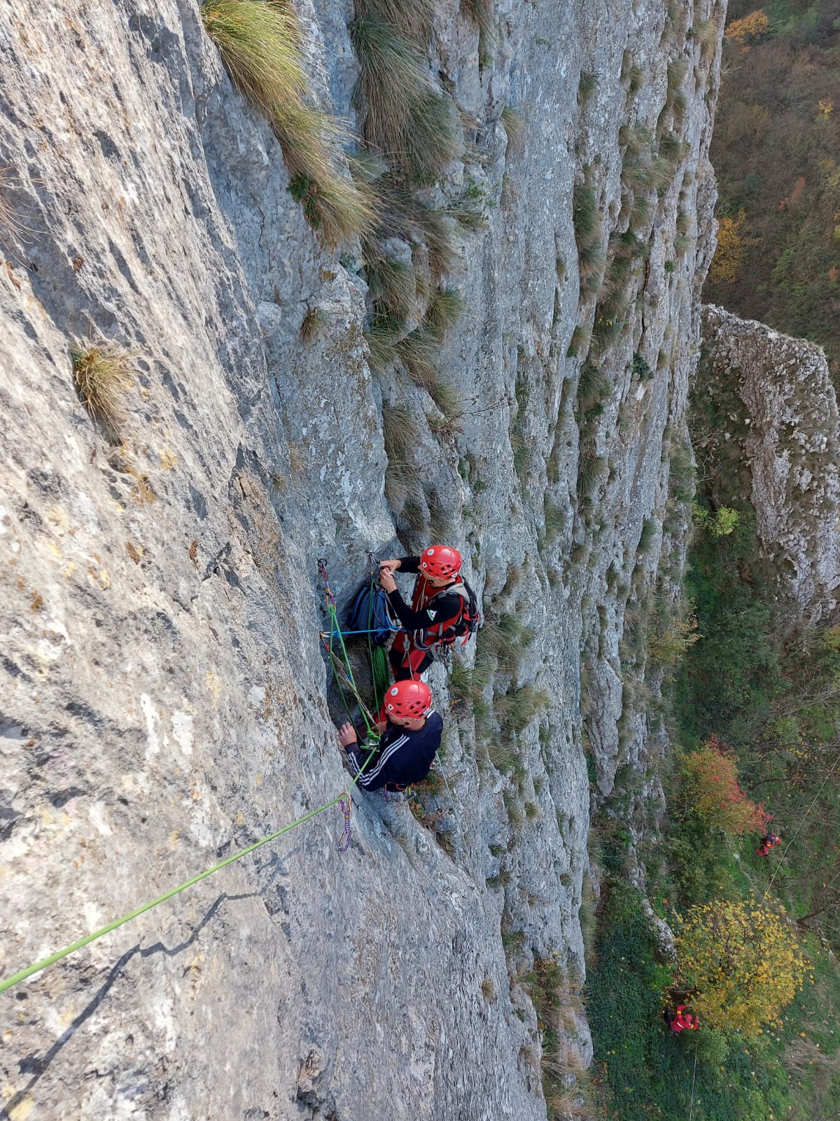 Stagii de pregătire a salvatorilor montani în Cheile Turzii
