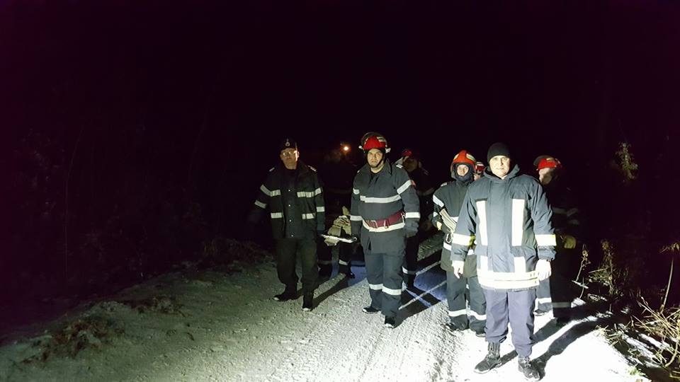 Exercițiu efectuat de pompierii zălăuani în zona Meseș