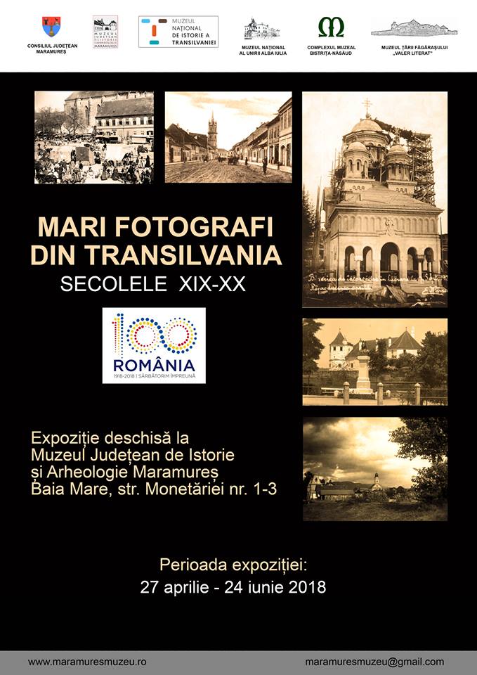 Mari fotografi din Transilvania ai secolelor XIX-XX, la Muzeul Județean de Istorie Maramureș
